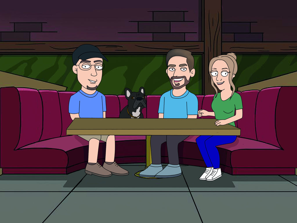 Comiczeichnung im "Family" Stil