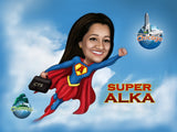 Doctor Superhero - Superhero Portrait from your photo / Doctor appreciation gift / Doctor recognition gift / Doctor of the year gift