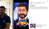 Doctor Superhero - Superhero Portrait from your photo / Doctor appreciation gift / Doctor recognition gift / Doctor of the year gift