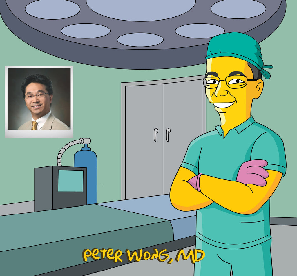 Clinical Instructor Gift - portrait from photo as yellow cartoon / preceptor gift / clinical nurse instructor gift / preceptor nursing gifts