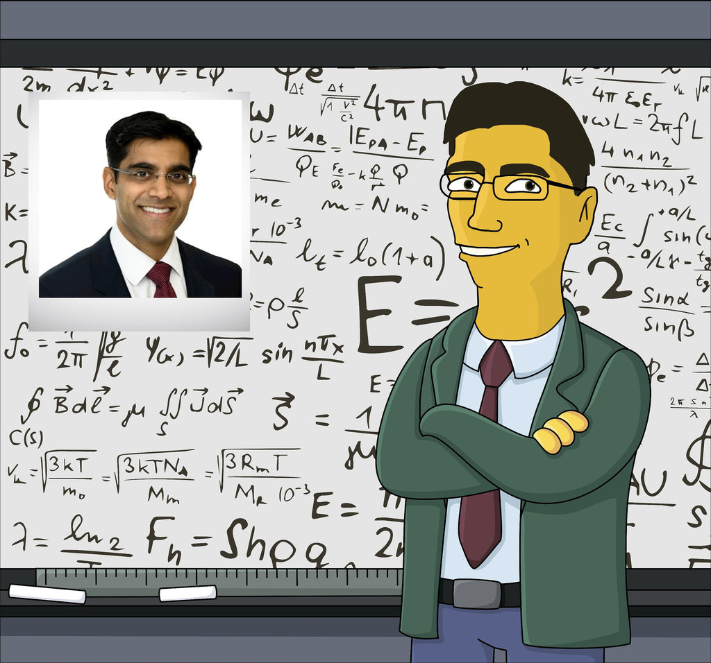 Actuary Gift - Custom Portrait as Cartoon Character / life actuary / pension actuary gift / statistician gift