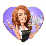 Dentist Logo - custom portrait for your business logo