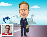 DJ Karikatur Geschenkidee