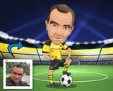 Dermatologe Karikatur