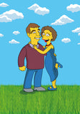 Simpsons Paar - Karikaturen-Online - 3