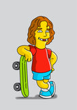 Simpsons Cartoonportrait von einer Person - Karikaturen-Online - 4