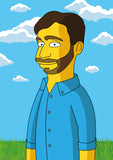 Simpsons Cartoonportrait von einer Person - Karikaturen-Online - 10