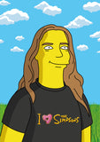 Simpsons Cartoonportrait von einer Person - Karikaturen-Online - 8