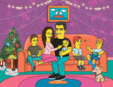 Simpsons Familien-Portrait - Karikaturen-Online - 9