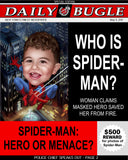 Spiderman Invitation - custom portrait and invitation / spiderman invite / boy spiderman party / spiderman birthday spider man spider-man