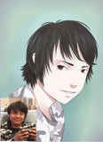 Custom Manga Commission portrait from your photo / custom manga drawing / fairy tail anime / chibi commission