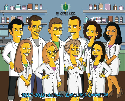 Company Anniversary Gift / Coworkers Cartoon Portrait / Work Anniversary Gift / Company Gifts / Corporate Gifts / Firm Anniversary Gift