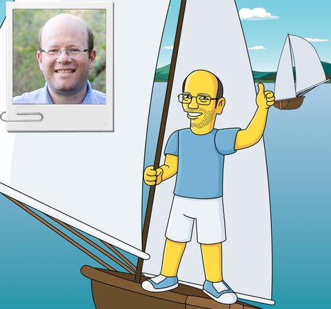 Seemann Karikatur