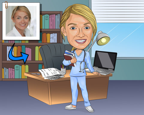 Medizinstudent Karikatur, Medizin Karikatur