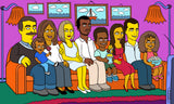Simpsons Familien-Portrait - Karikaturen-Online - 14